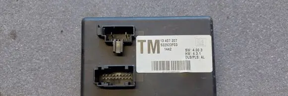 Opel Insignia A Light module LCM 13407207 522923F03
