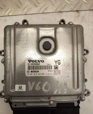 Volvo V60 Engine control unit/module 31355882 1039S57128 0281019244