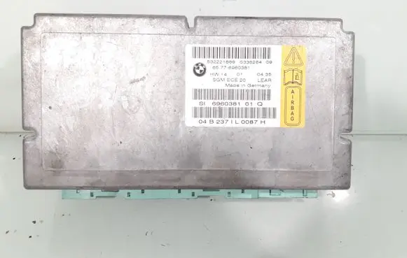 BMW 5 E60 E61 Airbag control unit/module 65776960381