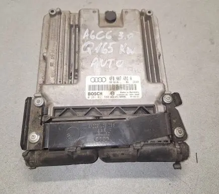Audi A6 S6 C6 4F Engine control unit/module 4F0907401A9 0281011569 4F0910401F