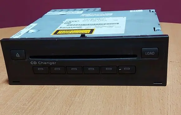 Audi A6 S6 C6 4F CD/DVD changer 4E0910110E 4E0035110A