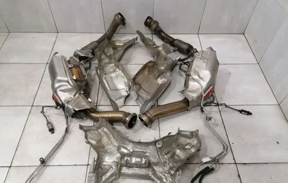 Bentley Continental Catalyst/FAP/DPF particulate filter 971131765D