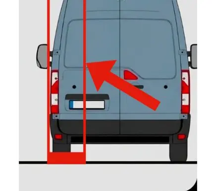 Renault Master III Rear bodywork