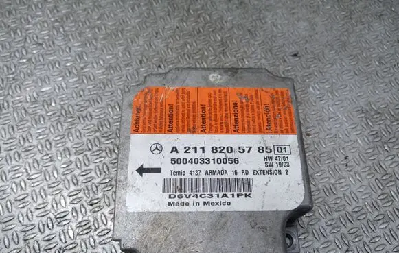 Mercedes-Benz E W211 Airbag control unit/module A2118205785