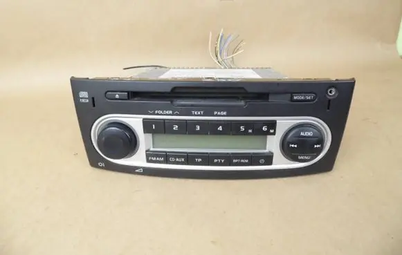 Mitsubishi Colt CZ3 Radio/CD/DVD/GPS head unit MZ314167 ME722080287128 34W722