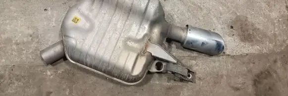 Audi A6 S6 C7 4G Rear muffler/silencer tail pipe 4G0253612C