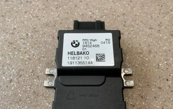 Fuel injection pump control unit/module