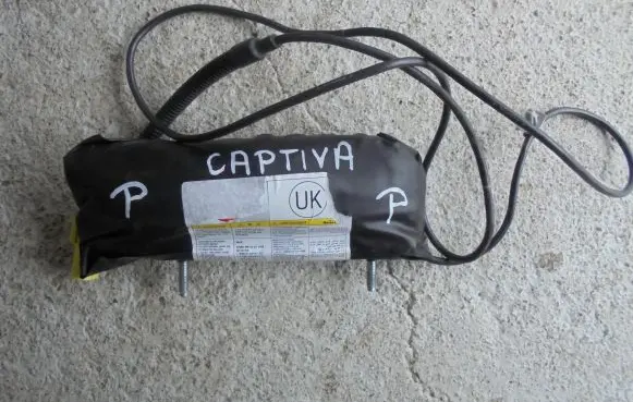 Chevrolet Captiva Seat airbag