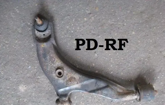 Hyundai Accent Front lower control arm/wishbone 5450022200