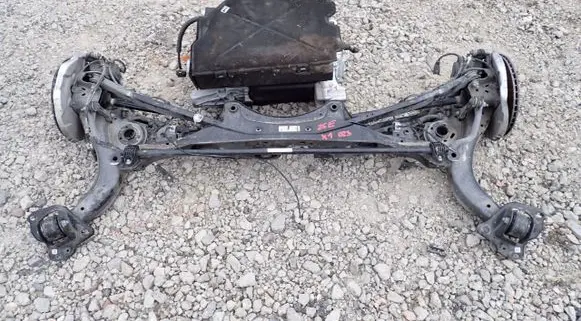 Rear axle beam