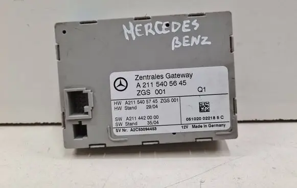 Mercedes-Benz E W211 Door central lock control unit/module A2115405645 A2115405745 A2114420000