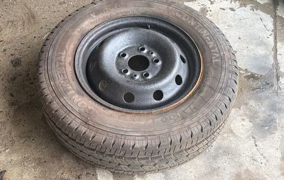 Fiat Ducato R15 spare wheel