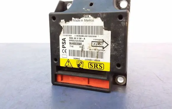 Citroen C2 Airbag deployment crash/impact sensor 9649003580