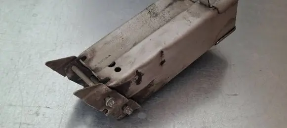 Front bumper shock/impact absorber
