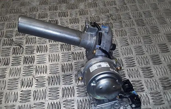 Steering wheel axle