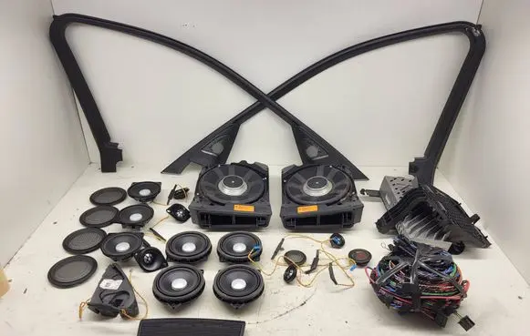 BMW 3 F30 F35 F31 Audio system kit 9366164 9210151 9210152