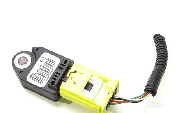 Airbag deployment crash/impact sensor