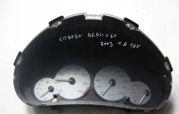 Citroen Berlingo Speedometer (instrument cluster) 9652246780 ZLDFRN14