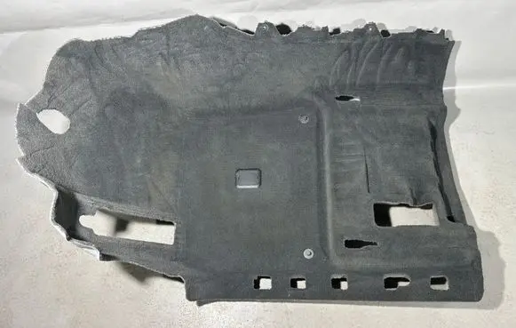 Porsche Cayenne (9Y0 9Y3) Front floor carpet liner 9Y1863103 9Y1863103B 9Y1863103BOU6