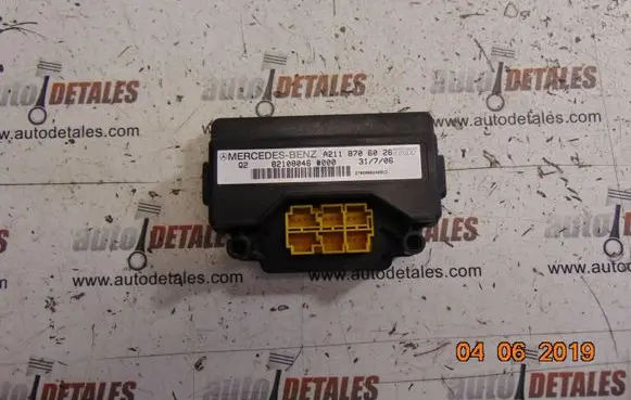 Mercedes-Benz GL X164 Seat control module A2118706026