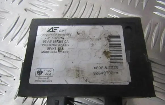 Volkswagen Sharan Other control units/modules 7m0953257b 95vw19a366ca