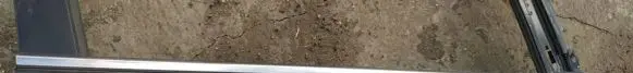Mazda CX-7 Front door glass trim molding 