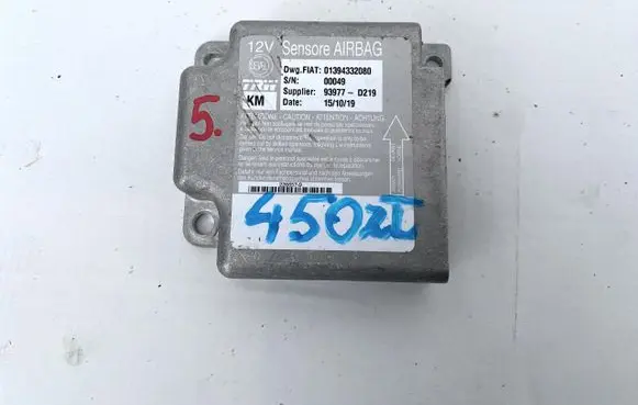 Citroen Jumper Airbag control unit/module 01394332080