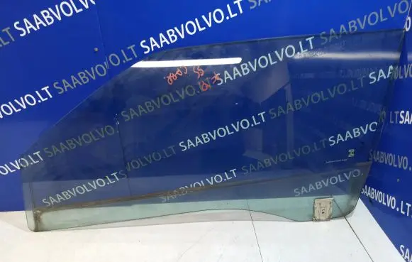 Saab 9-3 Ver1 Front door window/glass (coupe) 12830673 12760029