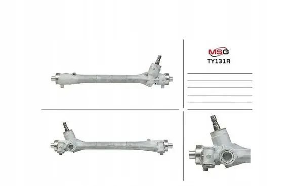 Toyota Prius (XW30) Steering rack TY131R 4551047040