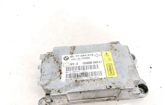 BMW 5 E60 E61 Airbag control unit/module 65776941018 010334