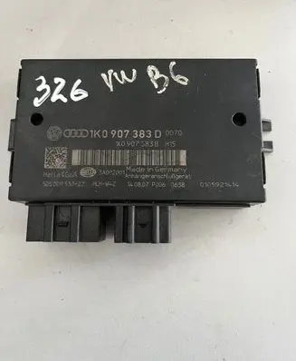 Volkswagen PASSAT B6 Tow bar trailer control unit/module 1K0907383B 1K0907383D 5DS00953022