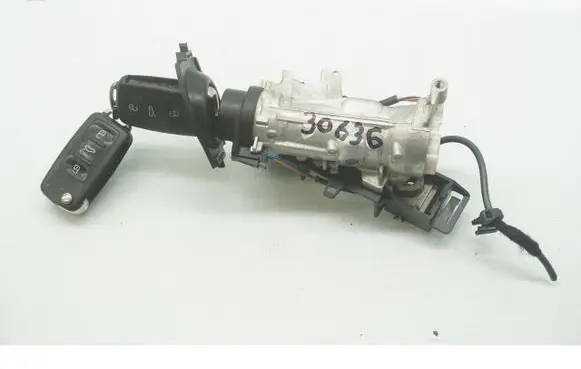 Skoda Octavia Mk2 (1Z) Ignition lock 1K0905851 5K0837202AD