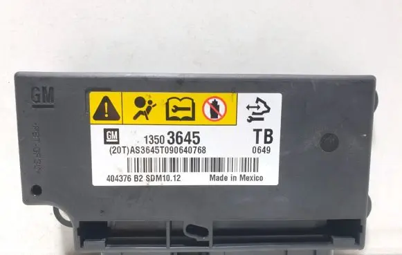 Opel Insignia A Airbag control unit/module 13503645