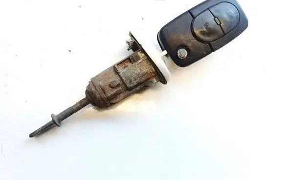 Volkswagen PASSAT B5 Front door lock (next to the handle) 3B0837167