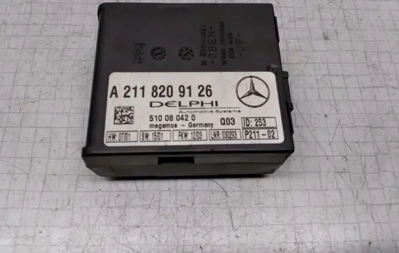 Mercedes-Benz C W203 Alarm control unit/module A2118209126 510080420