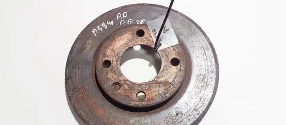 Peugeot 206 Front brake disc ventiliuojamas
