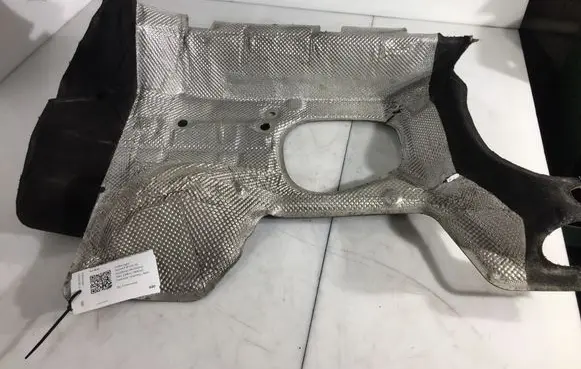 Heat shield in engine bay