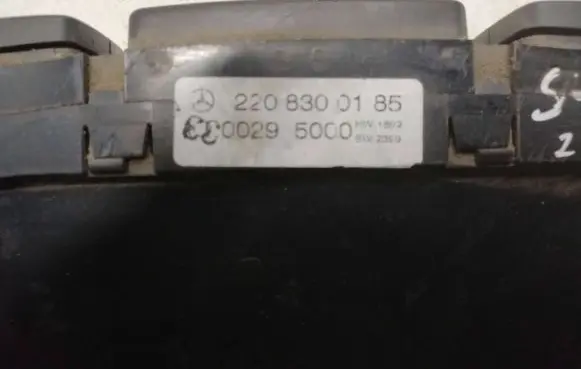 Mercedes-Benz S W220 Climate control unit 2208300185 000295000