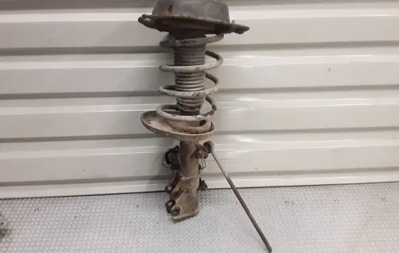 Peugeot 508 Front shock absorber with coil spring 9676831880