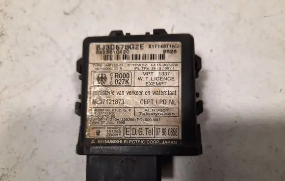 Mazda Premacy Immobilizer control unit/module X1T14371M2 BJ3D675G2E 8923810420