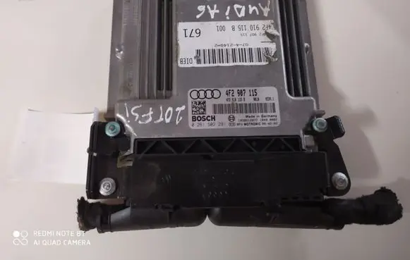Audi A6 S6 C6 4F Engine control unit/module 0261S02291 4F2907115