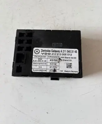 Mercedes-Benz E W211 Gateway control module A2115403145 410213005012