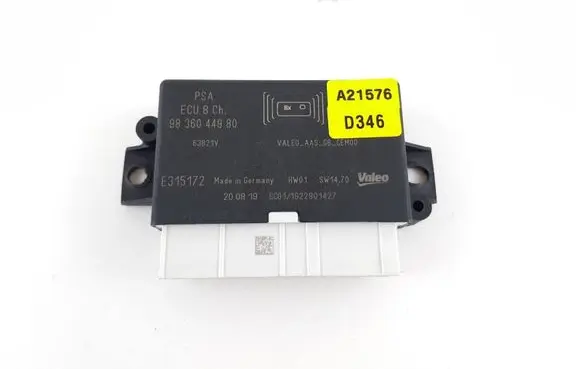 Citroen Berlingo Parking PDC control unit/module 9836044980