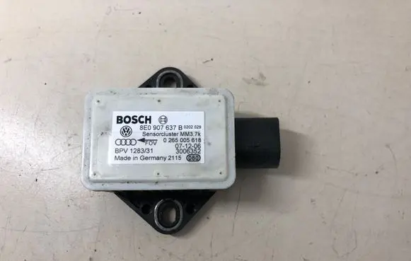 ESP acceleration yaw rate sensor