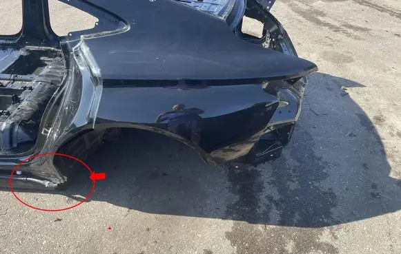 Audi E-tron GT Rear quarter panel