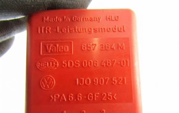 Volkswagen Sharan Heater blower fan relay 5DS00646701