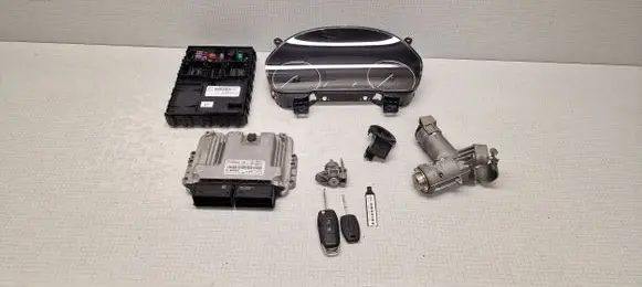 Ford Ecosport Engine ECU kit and lock set H1B112A650EA GN1510849CAX LU5T15604EJAE