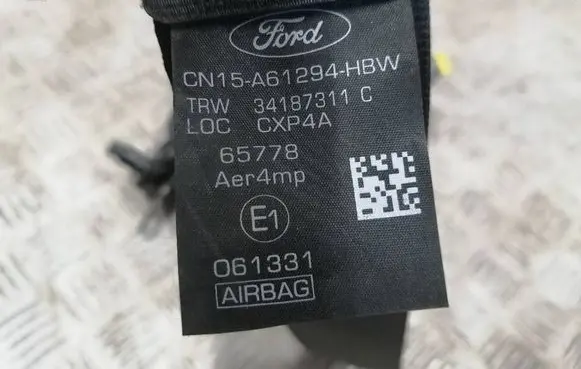 Ford Ecosport Front seatbelt CN15A61294HBW 65778 061331