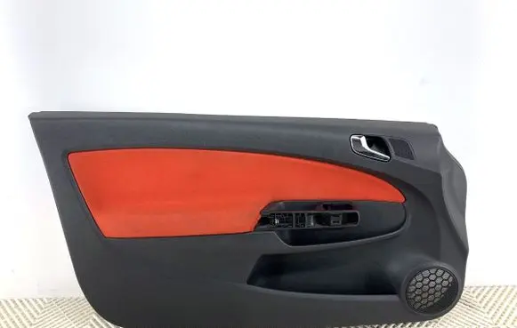 Opel Corsa D Front door card panel trim 