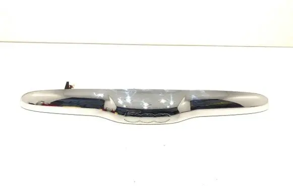 Fiat 500 Trunk door license plate light bar 